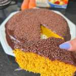 Bolo de cenoura fit