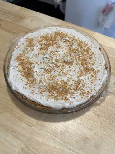 torta de creme de coco sem glúten