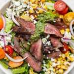 Bife de Fraldinha Grelhado com Salada