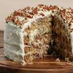 Bolo Low Carb de Nozes e Cream