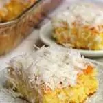 Bolo Simples de Coco Cremoso
