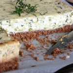 Cheesecake de Tomilho e Curgete