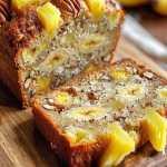 Pão de Abacaxi com Banana Low Carb