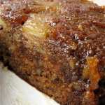 Receita de bolo de maçãs, tâmaras e coco