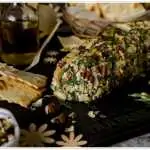 Rolo de Requeijão de Cabra e Frutos Secos