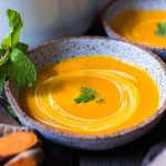 Sopa de Cenoura e Gengibre