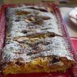 Tarte rápida e fácil de Maçã, Mirtilos e Amêndoa