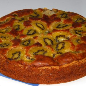 Bolo de Kiwi Simples