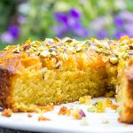Bolo de Polenta de Laranja (sem glúten)