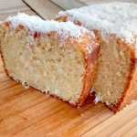 Bolo de coco zero sem glúten Sem lactose e sem fermento