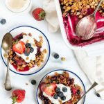 Crumble de frutos silvestres