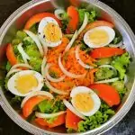 Saladinha maravilhosa e deliciosa