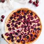 Tarte de Cereja vegetariana