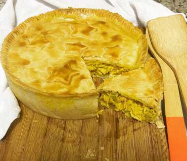 Torta de frango maravilhosa