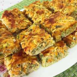 Torta de legumes sem farinha low carb