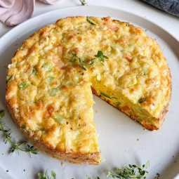 Torta de legumes super fácil sem glúten