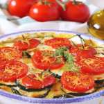 Abobrinha Gratinada com Tomate