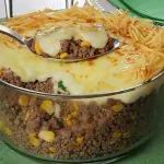 Carne Moída Gratinada