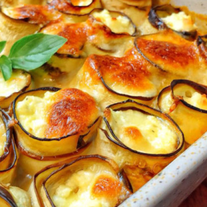 Rolinho Fitness de Beringela e Queijo!