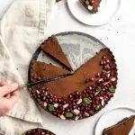 Tarte de Chocolate Cremosa e Saudável