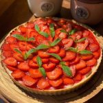 Torta de morango sem glúten