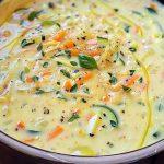 Sopa Cremosa de Abobrinha e Cenoura