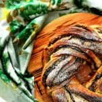 Entrançado de Nozes, Chocolate, Maçã e Passas