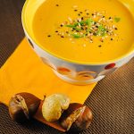 Velouté de Abóbora e Castanhas