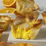 Pastéis de laranja simples e fácil