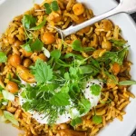 Arroz de vegetais indiano
