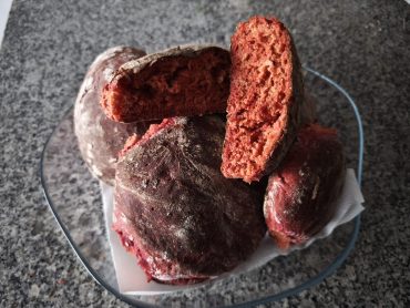 pão de beterraba delicioso